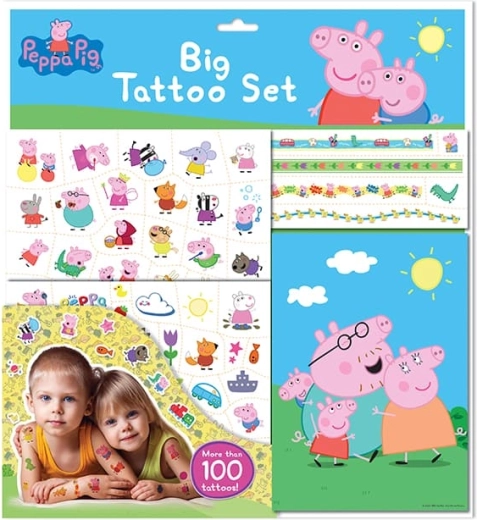Peppa malac nagy tetoválókészlet