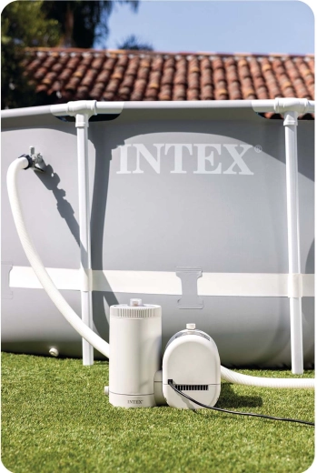 Könnyű telepítés föld feletti medencékhez