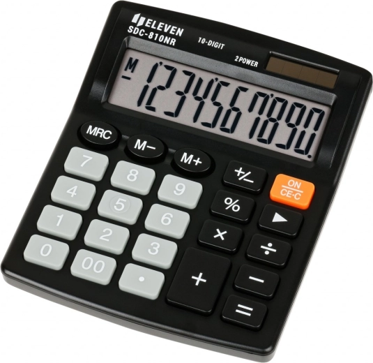 Irodai számológép ELEVEN SDC-810NR fekete