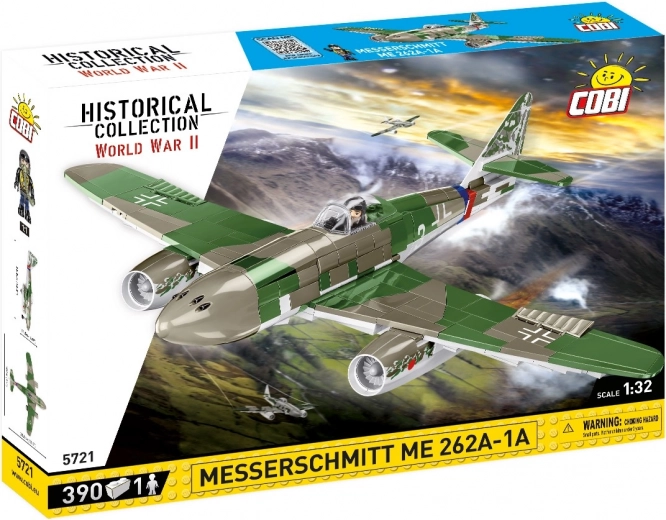 Messerschmitt Me 262 A-1a COBI repülőgép-építőkészlet