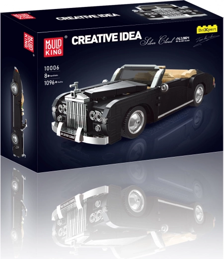 retro kisautó építőkészlet 1096 darabbal