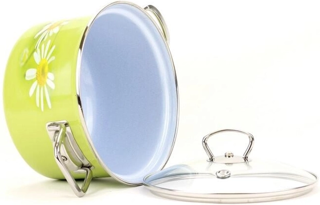 Tartós zománc gránit belsővel