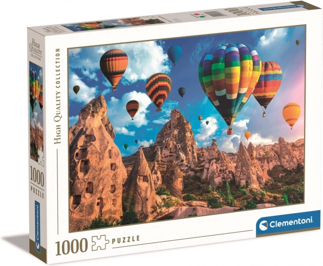 1000 darabos puzzle – léggömbök Kappadókiában CLEMENTONI
