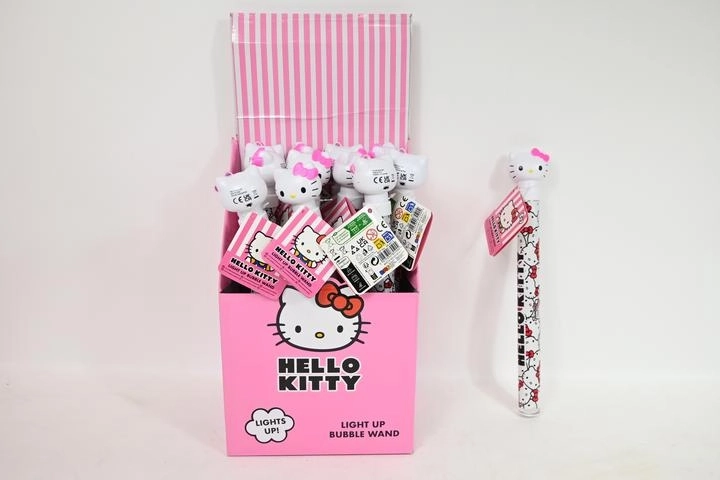 Világító buborékfújó pálca Hello Kitty