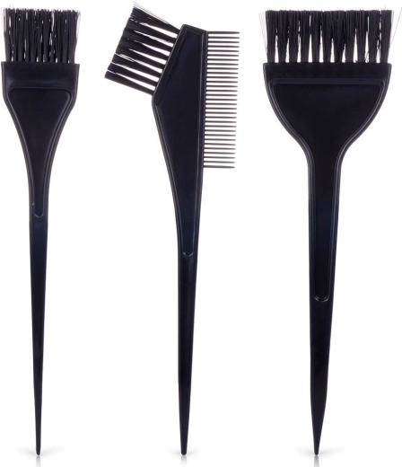 Három ecset a precíz alkalmazáshoz