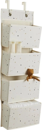 3 Sprouts függő rendszerező recycled terrazzo cream