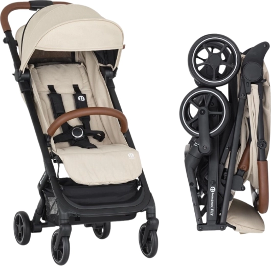 Petite&Mars Fly sport babakocsi – sahara bézs