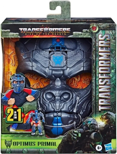 Transformers Optimus Primal 2 az 1-ben átalakítható maszk és akciófigura