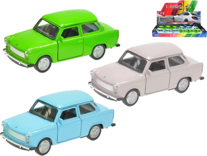 Welly fém modell Trabant 601 1:36 - 1 darab