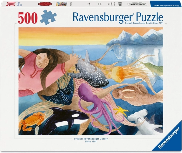 Ravensburger puzzle A tenger anya 500 darabos