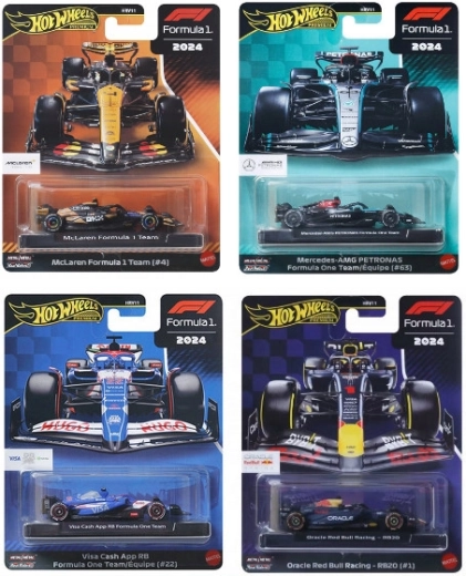 Hot Wheels Premium Forma–1 – fém gyűjtői modell