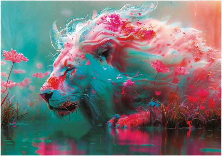 Puzzle Virágok Királya 1000 darab