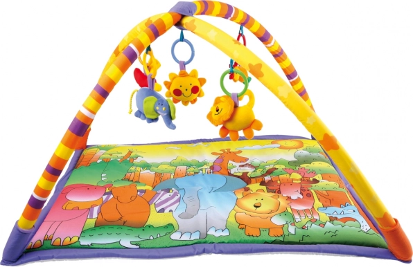 Jungle játszószőnyeg függesztett ívvel small foot