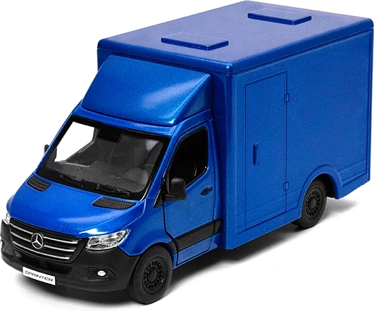 Fém Mercedes-Benz Sprinter kisbusz modell, 12,7 cm