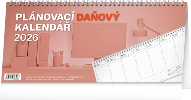 Notique Asztali Naptár Tervező Adók 2026