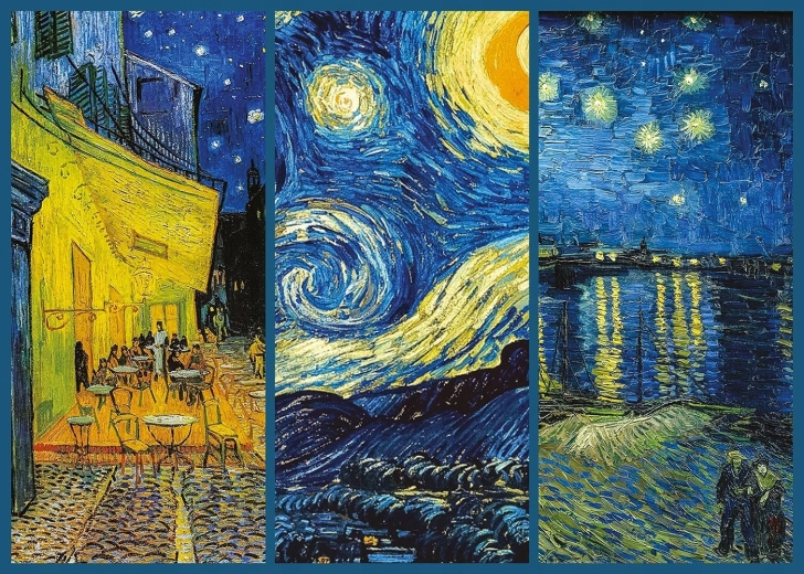 Puzzle Art: Éjszakai Kollázs 1000 darab