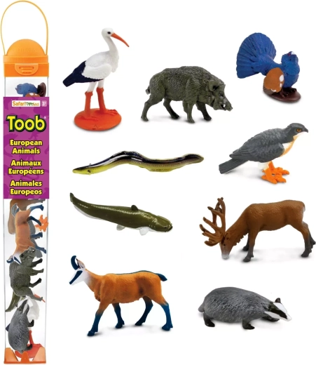Safari Ltd. tuba – Európa állatai