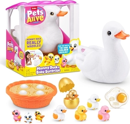ZURU Pets Alive mama kacsa meglepetéssel