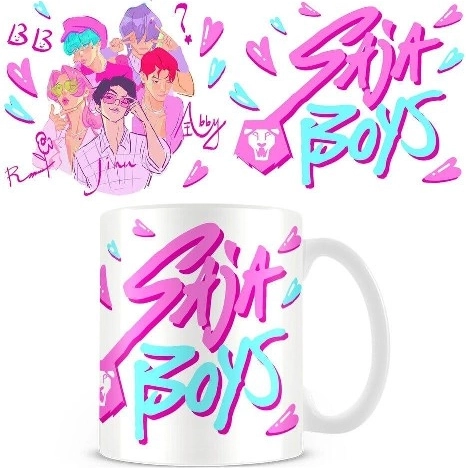 Kerámia bögre 325 ml K-POP Demon Hunters – Saja Boys