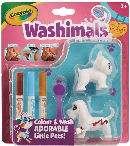 Crayola Washimals – lemosható kutyusok bliszterben