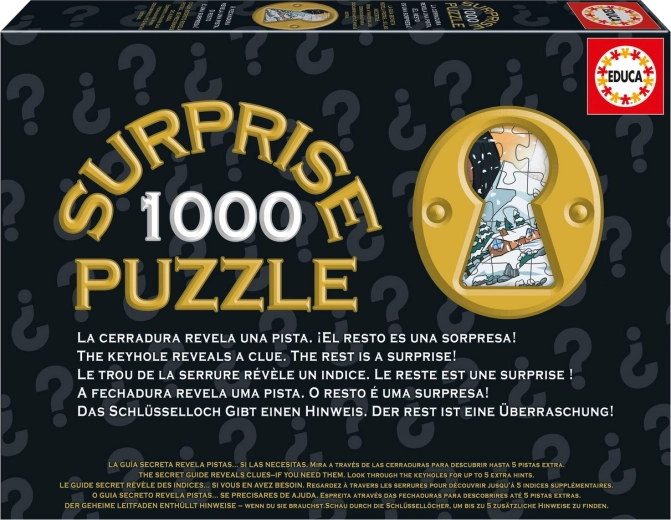 Meglepetés puzzle Ódon karácsony 1000 darab