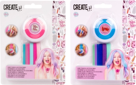 CREATE IT! hajszínező és hajgumi szett