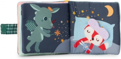 Lilliputiens - Joe, a kis varázssárkány – textil lapozó rágókával