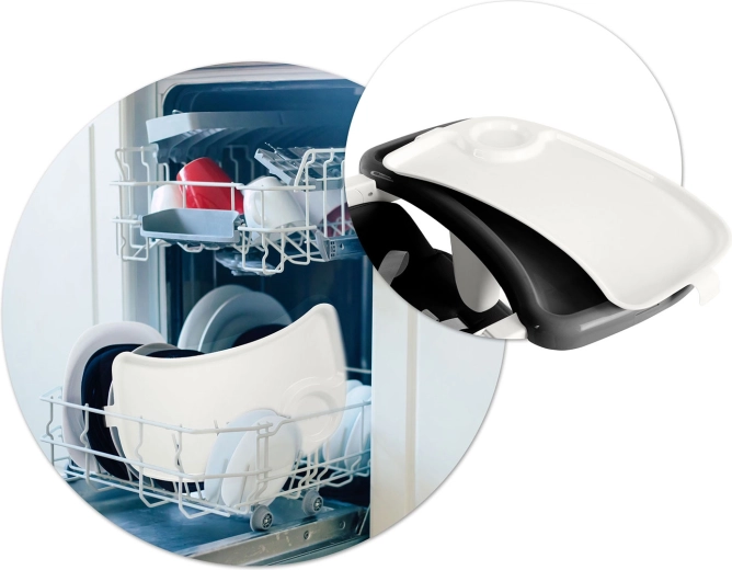 Könnyű tisztítás és levehető tálca