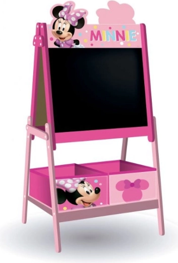Kétoldalas gyerekrajztábla Minnie Mouse