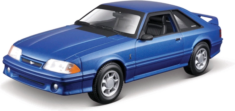 Maisto 1993 Ford Mustang SVT Cobra metálkék 1:24