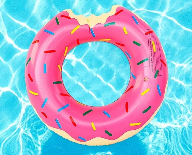 Felfújható úszógumi Donut 110 cm – Rózsaszín