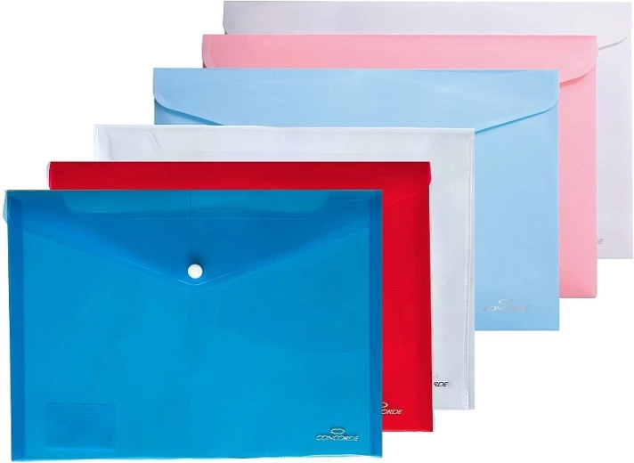 CONCORDE patentos irattartó mappa A4 – vegyes színek