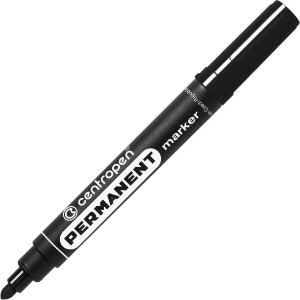 Centropen tartós jelölő fekete 2,5 mm