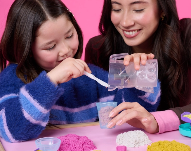 Kézi smoothie mixer a színek keveréséhez