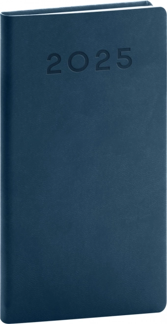 Notique zsebnaptár Aprint Neo 2025 kék 9 × 15,5 cm