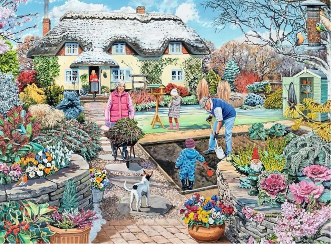 Puzzle Nagypapa kertje 500 darab Ravensburger