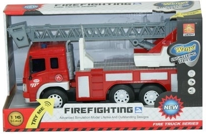 Madej 1:16 forgó kosaras tűzoltóautó