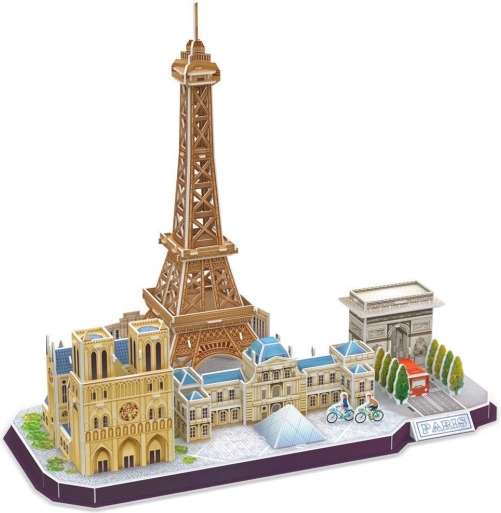 3D Puzzle City Line Párizs