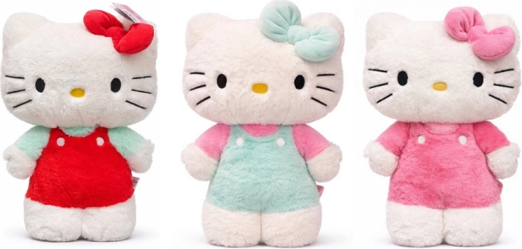 Hello Kitty plüss játék fluffy 40 cm