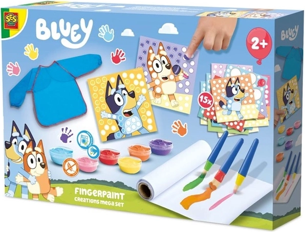 SES Creative Bluey mega ujjfestő készlet