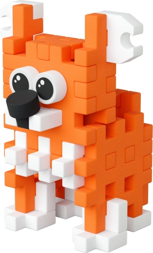 Cuki corgi pixeles kockákból