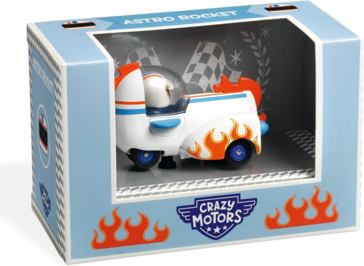 DJECO Crazy motors Astro Rocket űrversenyautó