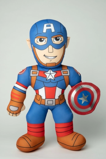 Plüss Amerika Kapitány hanggal, 20 cm (Marvel)