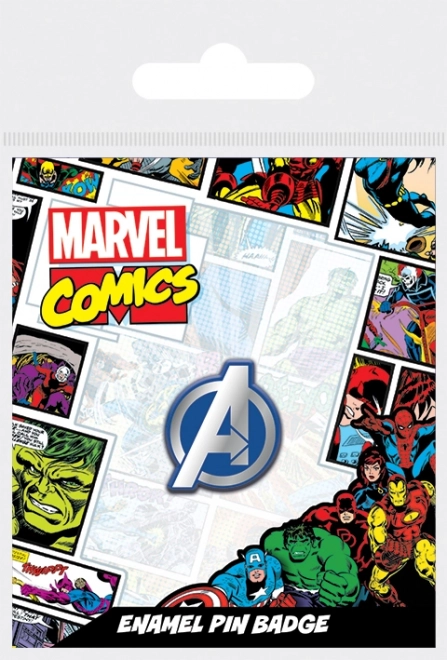 Zománcozott Avengers kitűző 25 mm