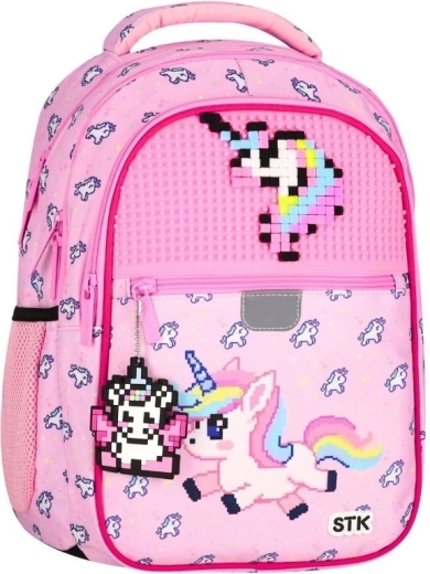 Iskolatáska Pixel Unicorn 24 l