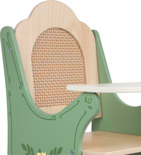 Természetes rattan háttámla