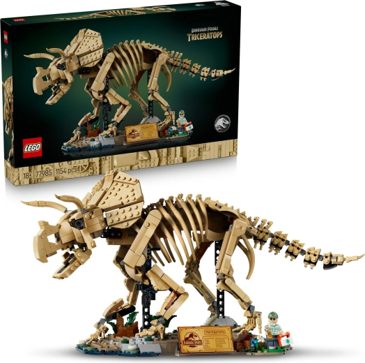 LEGO Jurassic World dinoszauruszcsontváz: Triceratops