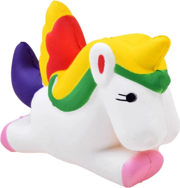 Hab antistressz Pegazus egyszarvú – nyomkodható squishy játék
