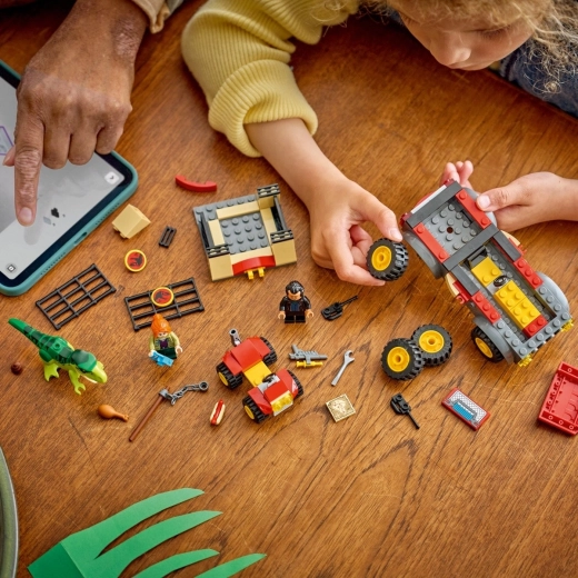 Egyszerű építés 4 éves kortól + LEGO Builder alkalmazás