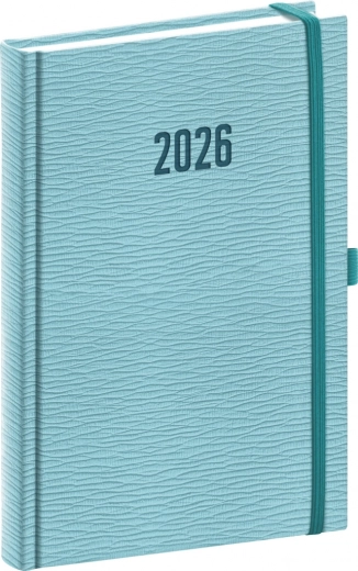 Dennapi Notique Rivoli 2026 világoskék 15 x 21 cm